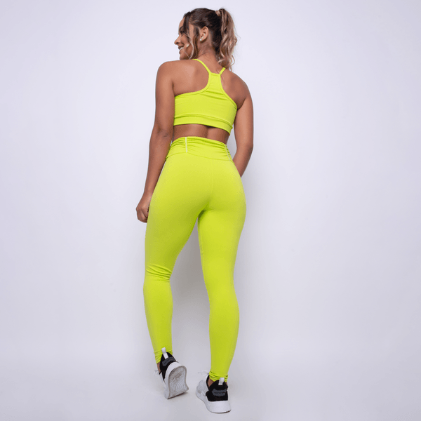 roupa fitness neon