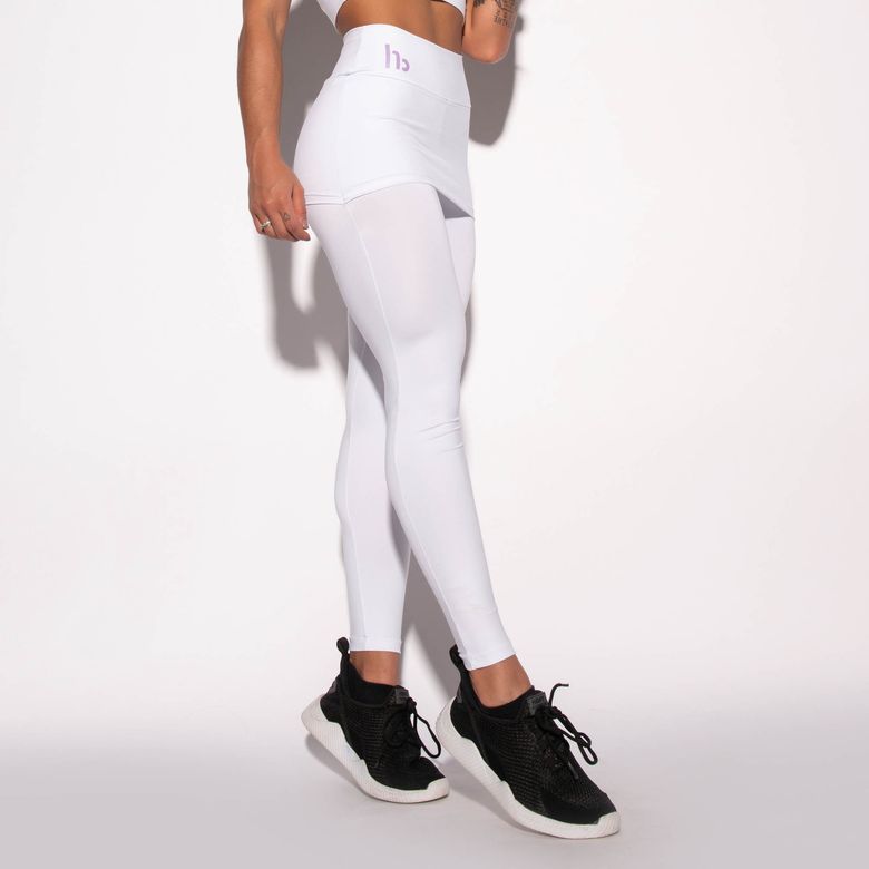 legging branca barata