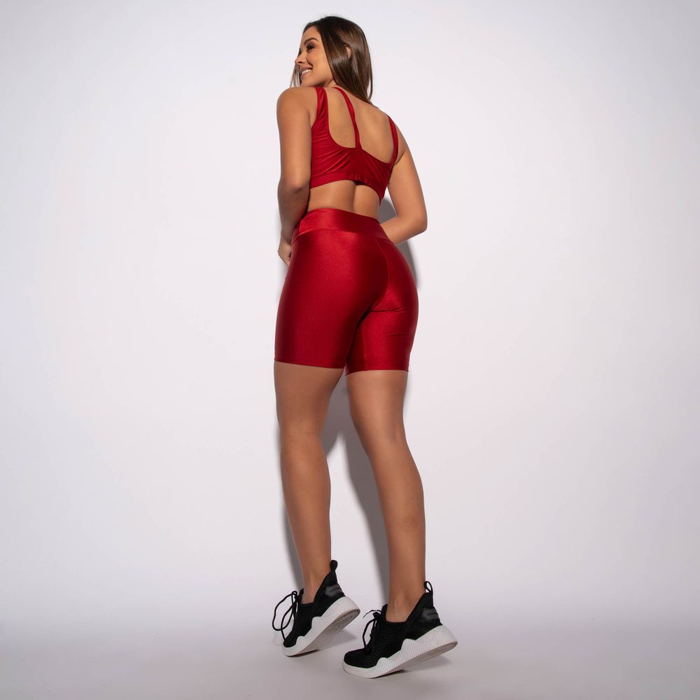 Bermuda-Fitness-Poliamida-Vermelha-BD115