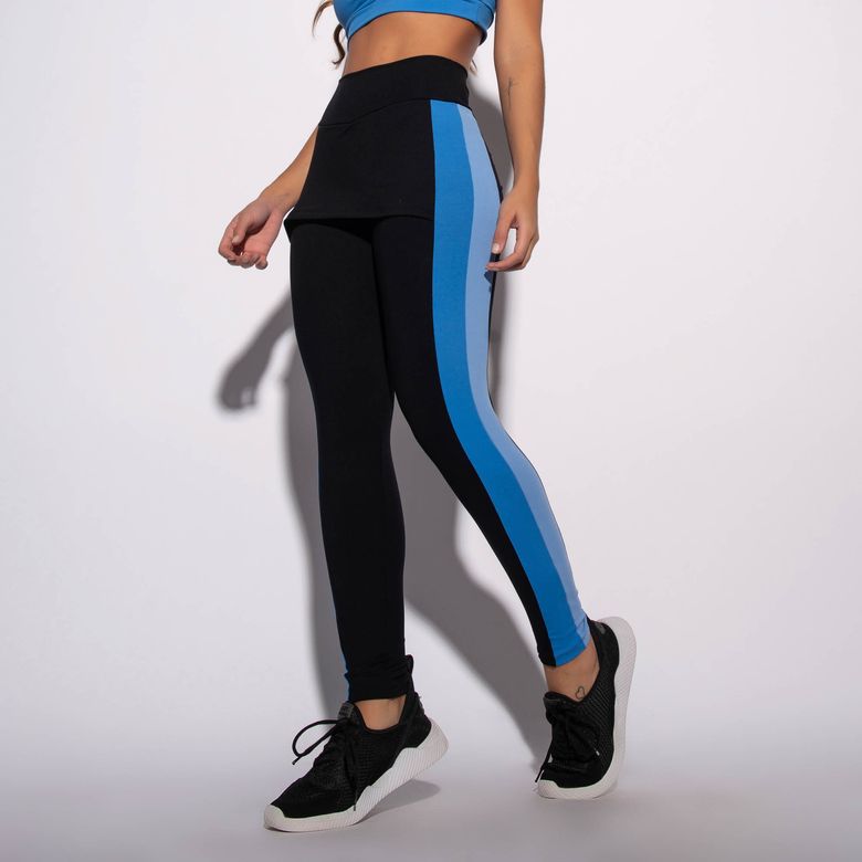 legging com saia